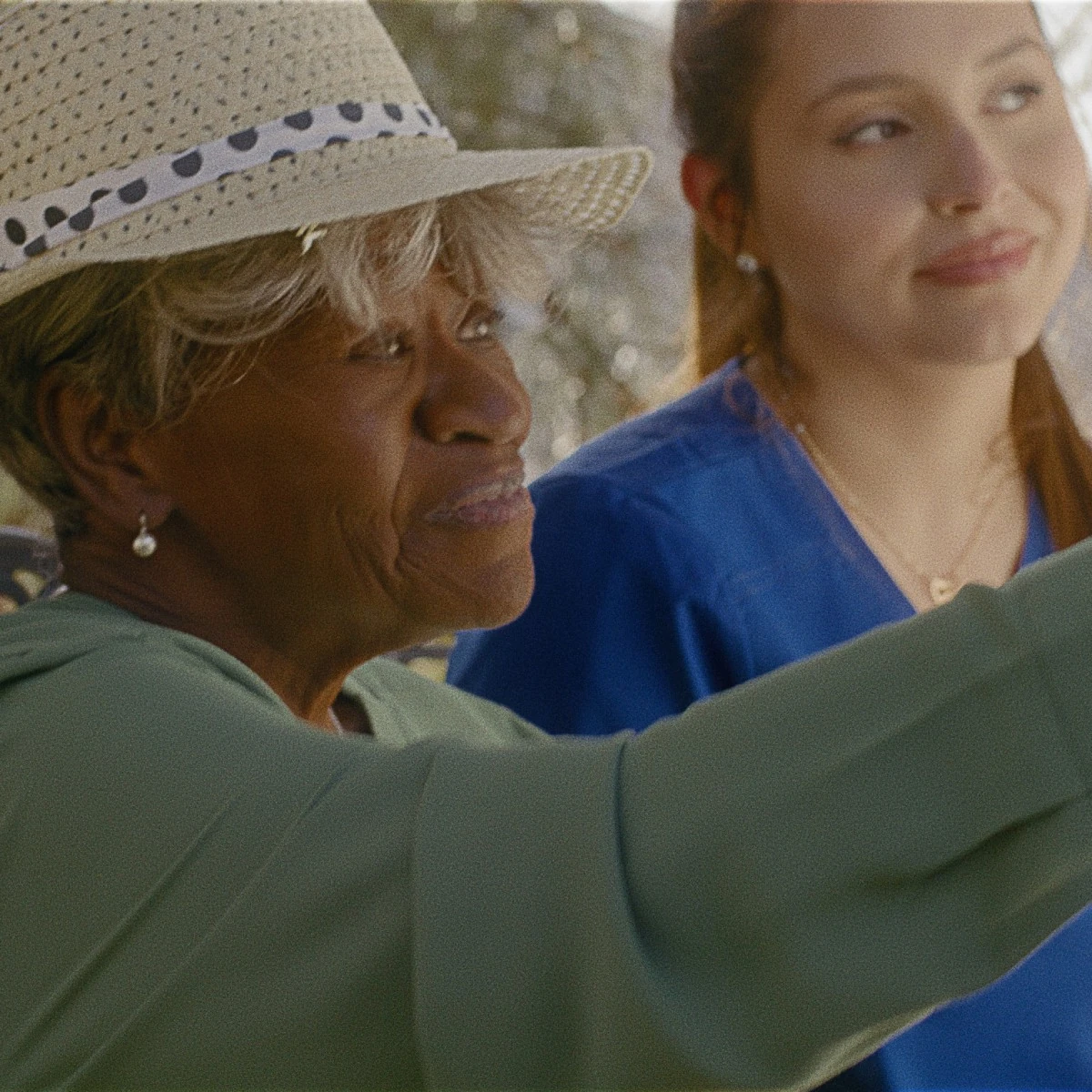A frame from Assisting Hands